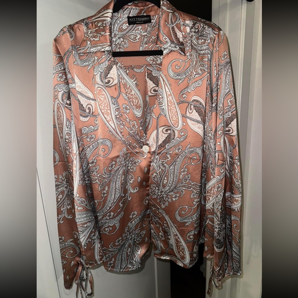 Satin blouse
